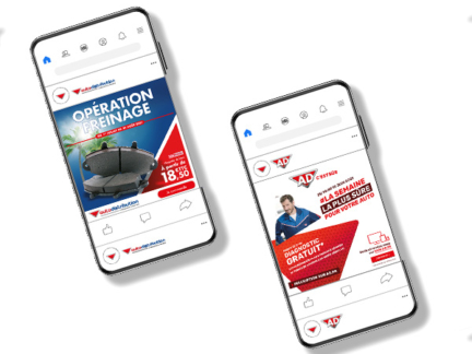 campagne digitale Autodistribution et AD