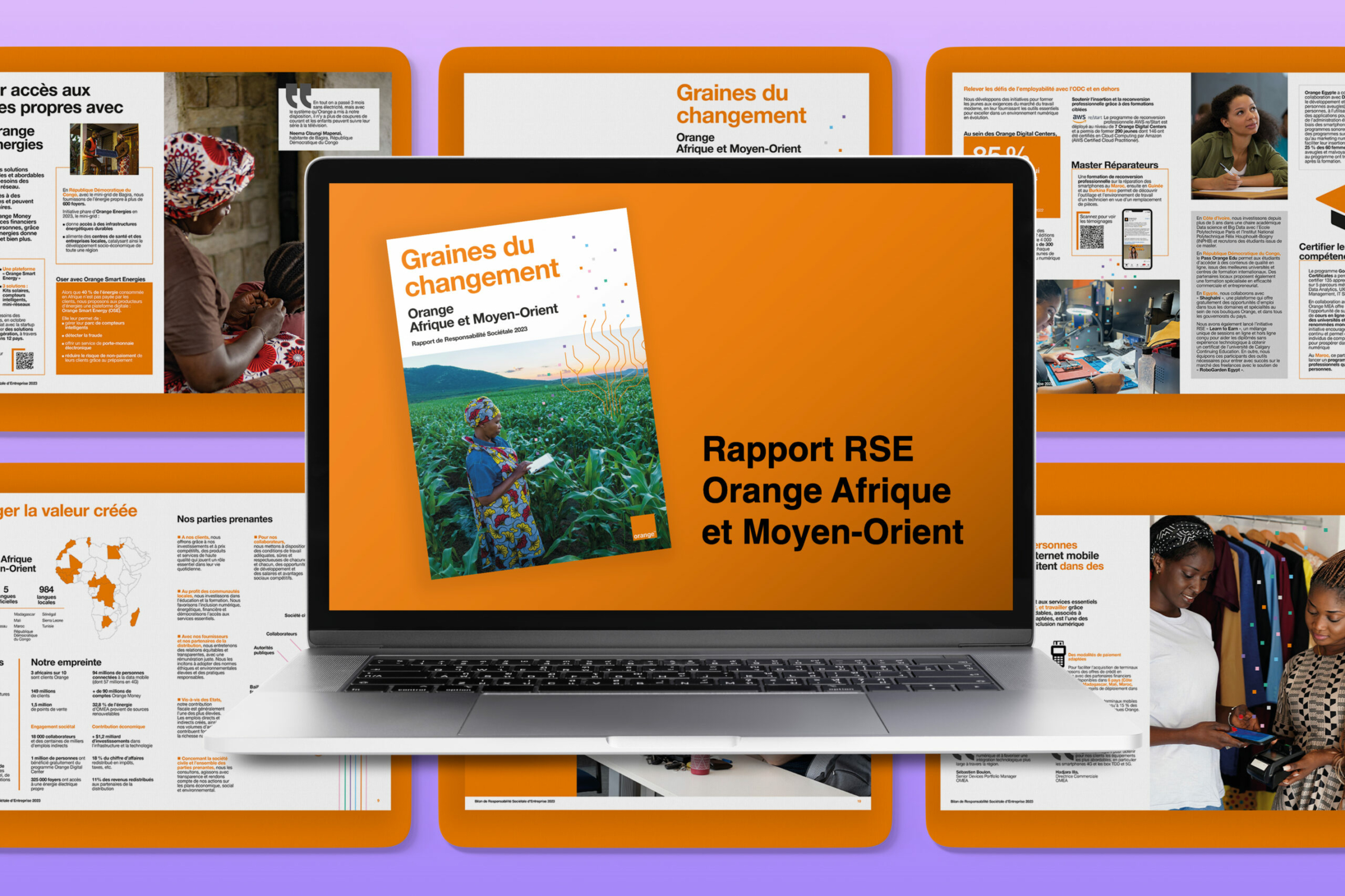 Orange Afrique & Moyen-Orient – Rapport RSE